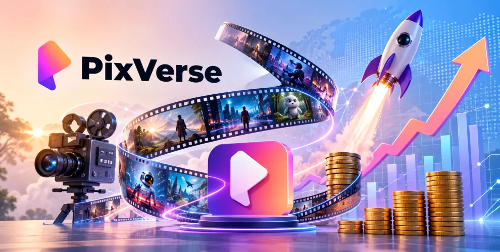 PixVerse AI video generation platform raises $439 million in funding, surpassing a $2 billion company valuation.