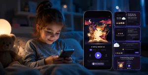 The Role of AI and Automation in Modern Recruitment and Resume Building 3 Meta StoryKit AI app generating personalized bedtime stories for children on a smartphone.