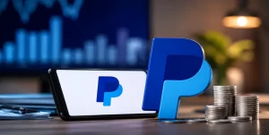 Google Play Signal API Expands Worldwide to Help Android Apps Offer Age-Appropriate Experiences 5 PayPal logo with a financial growth chart representing strong Q2 2026 earnings and ongoing takeover discussions.
