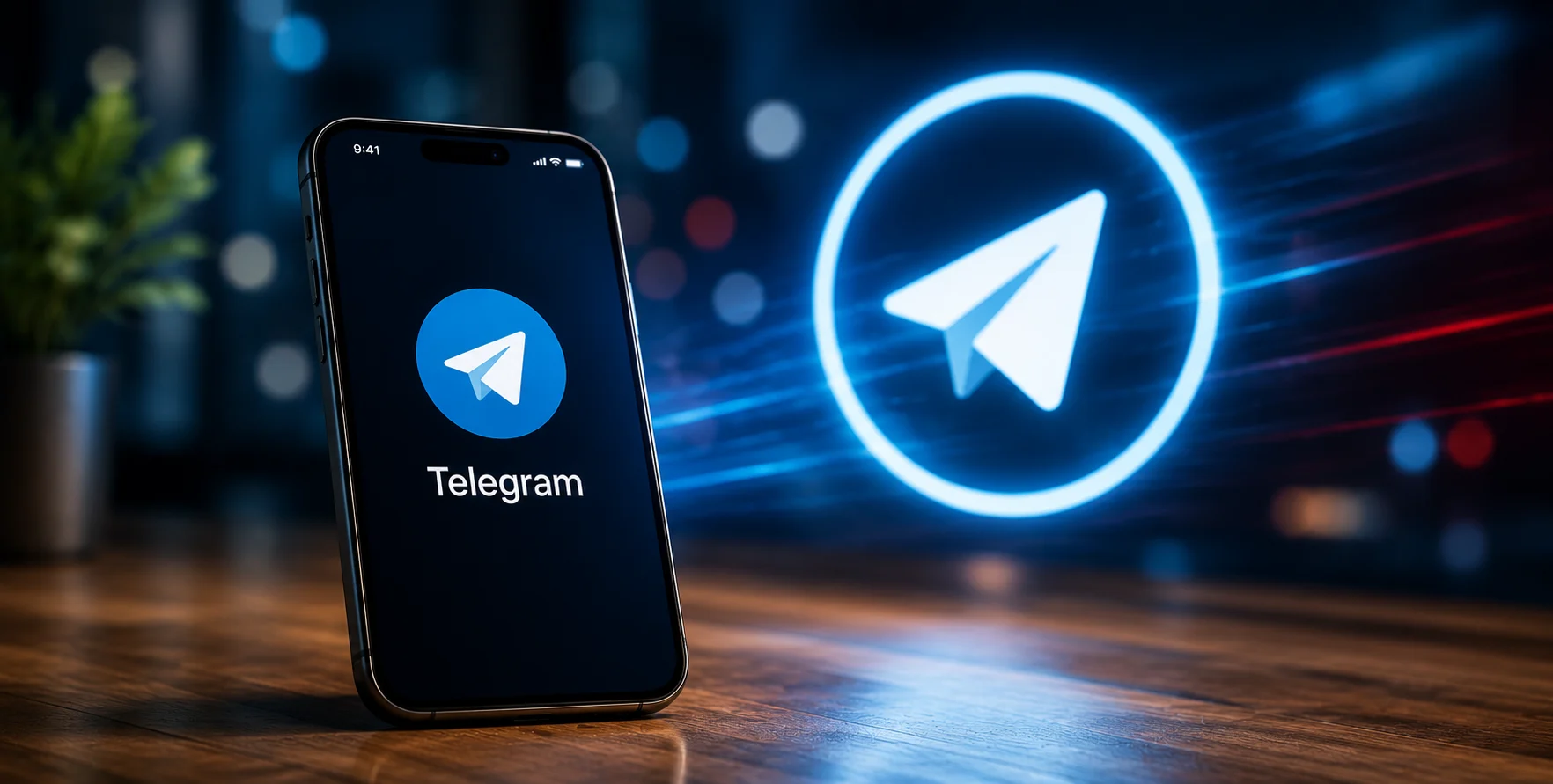 Telegram app displayed on a smartphone with the t.me shortlink domain highlighted after service restoration.
