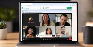 Google Play Signal API Expands Worldwide to Help Android Apps Offer Age-Appropriate Experiences 4 WhatsApp Web interface showing voice and video calling features on a desktop browser.