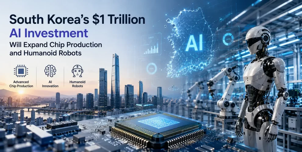 South-Korea-1-trillion-AI-investment-memory-chip-production-humanoid-robots