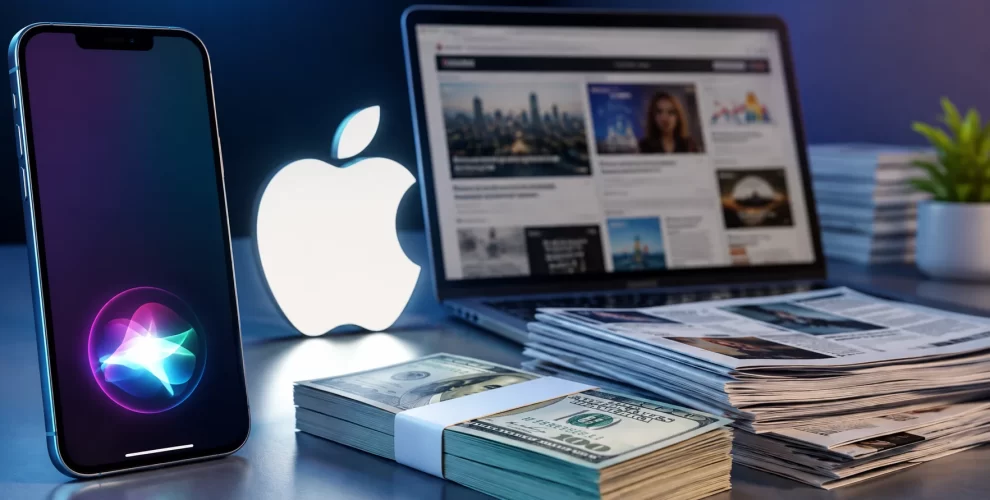 Apple AI-powered Siri using current news content from publishers