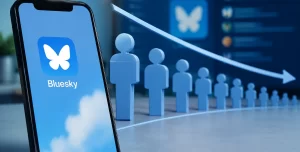 Bluesky social network user growth and AT Protocol expansion