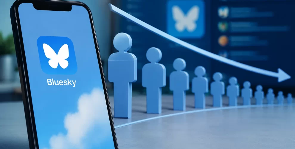 Bluesky social network user growth and AT Protocol expansion