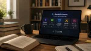 Google Gemini Notebook using purchased books to create AI summaries, podcasts, quizzes and infographics.