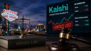 Kalshi facing a Nevada court ruling over the regulation of sports prediction markets.