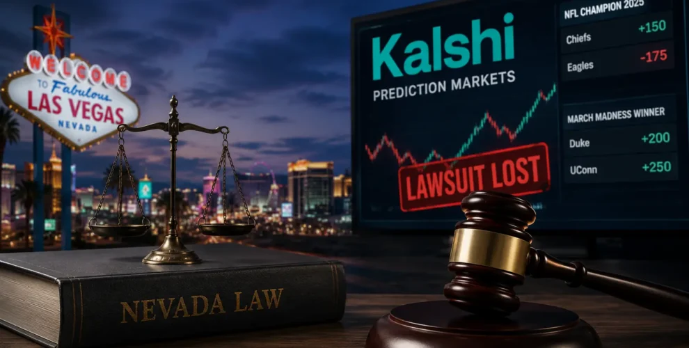 Kalshi facing a Nevada court ruling over the regulation of sports prediction markets.