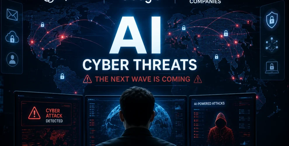 OpenAI, Google and other technology companies calling for stronger AI cyber defense against emerging cybersecurity threats.