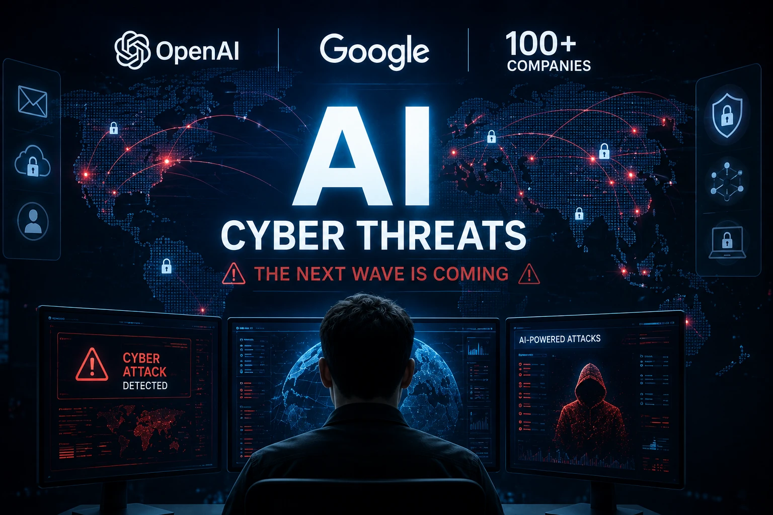 OpenAI, Google and other technology companies calling for stronger AI cyber defense against emerging cybersecurity threats.