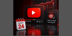 Apple Upgrade Program Lets Customers Lease Devices Through Klarna 2 YouTube video player showing an increasing public view count after the new view counting system.